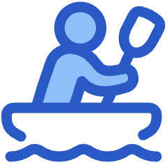 Kayaking Icon from Plump Duo Set