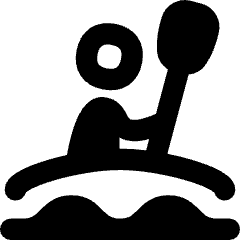 Kayaking Icon from Flex Remix Set