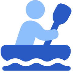 Kayaking Icon from Plump Flat Set