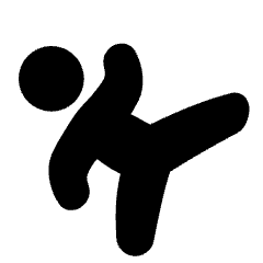 Martial Arts Icon from Plump Solid Set