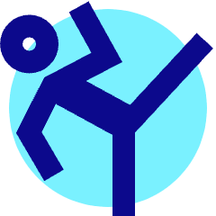 Martial Arts Icon from Sharp Pop Set