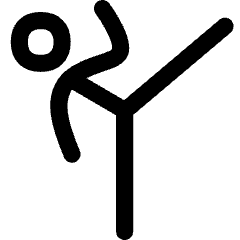 Martial Arts Icon from Flex Line Set