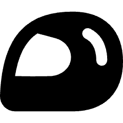 Motorsports Helmet Icon from Flex Solid Set
