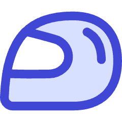 Motorsports Helmet Icon from Flex Duo Set