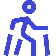 Nordic Walking Icon from Sharp Duo Set
