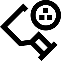Pickleball Icon from Sharp Line Set