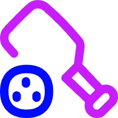 Pickleball Icon from Flex Neon Set