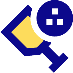 Pickleball Icon from Sharp Pop Set