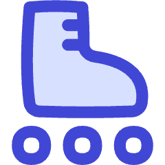 Roller Skating Icon from Flex Duo Set