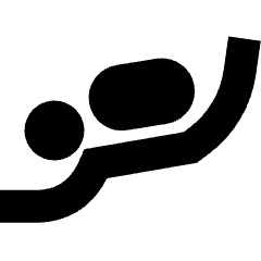 Scuba Diving Icon from Sharp Solid Set