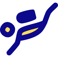 Scuba Diving Icon from Flex Pop Set