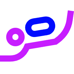 Scuba Diving Icon from Sharp Neon Set