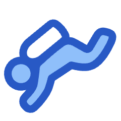 Scuba Diving Icon from Plump Duo Set