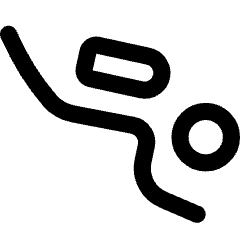 Scuba Diving Icon from Core Line Set