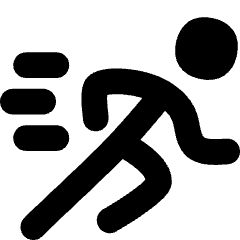 Sprint Icon from Flex Solid Set