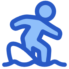 Surfing Icon from Plump Duo Set