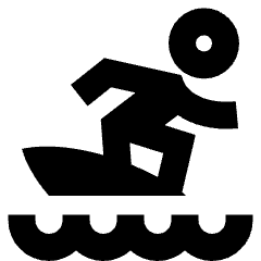 Surfing Icon from Sharp Remix Set