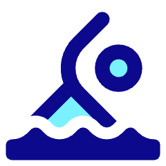 Swimming Icon from Core Pop Set