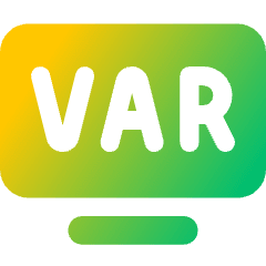 Var Football Rule Icon from Core Gradient Set