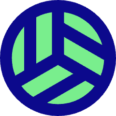 Volleyball Icon from Sharp Pop Set