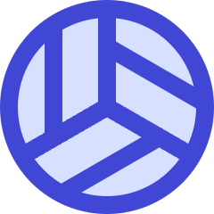 Volleyball Icon from Sharp Duo Set