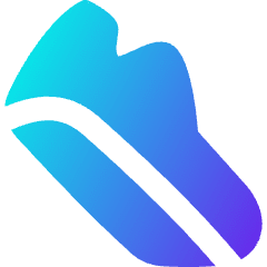 Walking Steps Icon from Flex Gradient Set