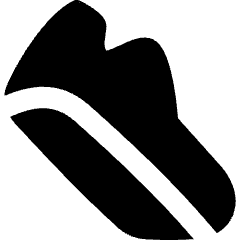 Walking Steps Icon from Flex Solid Set