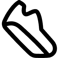 Walking Steps Icon from Flex Line Set