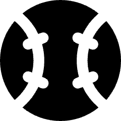 Baseball Icon from Core Solid Set