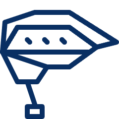 Bike Helmet 1 Icon from Cyber Line Set