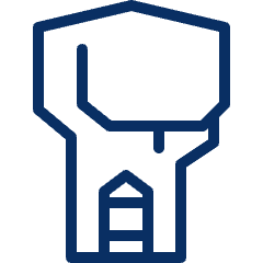 Boxing Glove 1 Icon from Cyber Line Set