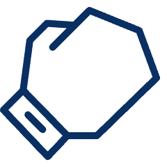 Boxing Glove 2 Icon from Cyber Line Set