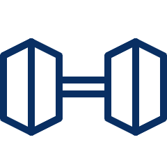 Dumbbell 2 Icon from Cyber Line Set