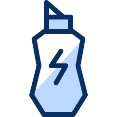 Energy Drinks Icon from Cyber Duotone Set