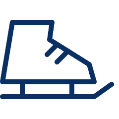 Ice Skate Icon from Cyber Line Set