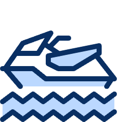 Jet Ski Icon from Cyber Duotone Set