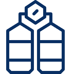 Oxygen Tanks Icon from Cyber Line Set