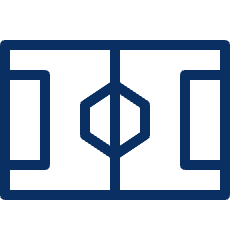 Soccer Field Icon from Cyber Line Set