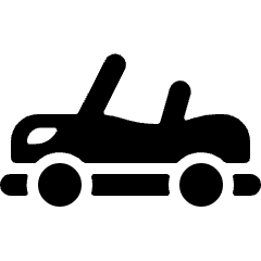 Sports Car Convertible 1 Icon from Ultimate Bold Set