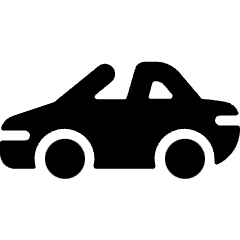 Sports Car Convertible 2 Icon from Ultimate Bold Set