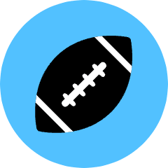 American Football Icon from Kameleon Pop Set