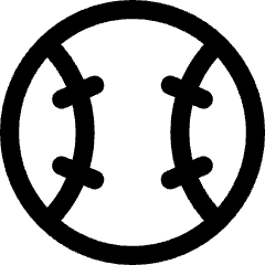 Baseball Icon from Core Line Set