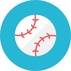 Baseball Icon from Kameleon Colors Set