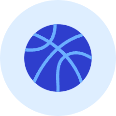 Basketball Icon from Kameleon Duo Set