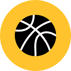 Basketball Icon from Kameleon Pop Set