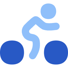 Cycling Icon from Flex Flat Set