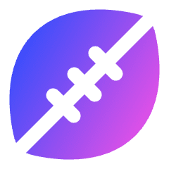 Football Icon from Plump Gradient Set