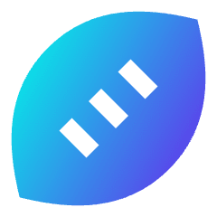 Football Icon from Sharp Gradient Set