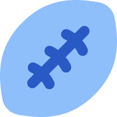 Football Icon from Flex Flat Set