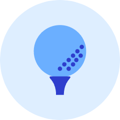 Golf Icon from Kameleon Duo Set